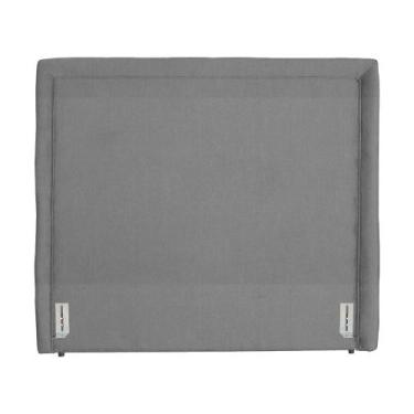 Imagem de Cabeceira Stella Estofada Para Cama Box Super King 195 cm Suede - Esto