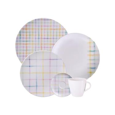 Imagem de Aparelho de Jantar Tramontina Sweet Color em Porcelana Decorada 20 Peças