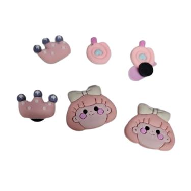 Imagem de Pins Botons para  sandalias Crocs  Modelo Menina