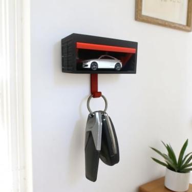 Imagem de Porta Chaves Garagem Hotwheels. Presente, Decoração, Carro, hobbie