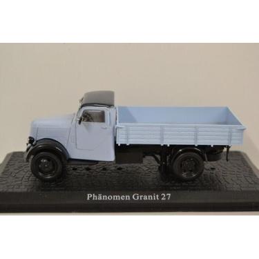 Imagem de Miniatura caminhao ist phanomen granit 27 1950 escala 1/43, Preto, Azu
