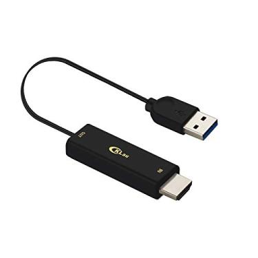 Imagem de CKLau Adaptador Hdmi Para Dp 4Kx2K A 60Hz Ultra Hd Com Alimentação Usb, Conversor Displayport Compatível Hdcp Kvm Switch, Xbox One, 360, Ps4/5, Mac, Ns E Muito Mais