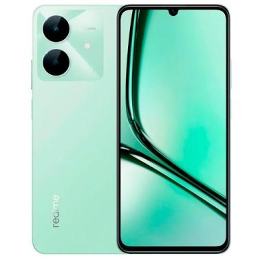 Imagem de Smartphone Realme Note 60x 128GB 4GB RAM Dual SIM Tela 6.74" - Verde