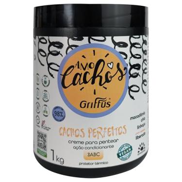 Imagem de CREME PARA PENTEAR CACHOS PERFEITOS AMO CACHOS 1 kg, Griffus Cosméticos