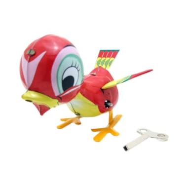 Imagem de YIJU Wind Up Toy Cute Duck Lovely Metal Tin Toy para Crianças 4-8 Decoração em Casa