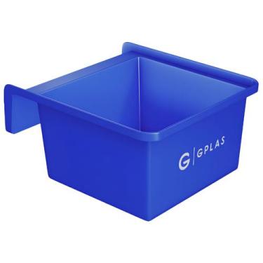 Imagem de Cocho para Animal 30L Azul Gplas