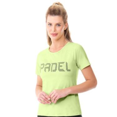 Imagem de Camiseta Fitness em Viscose Padel Lima Fresh - Zee Rucci, M