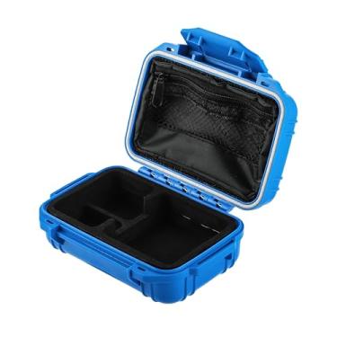 Imagem de HIFIXAUDIO Kiwi Ears SONICAP Capa rígida IEM à prova d'água, caixa de armazenamento protetora portátil com bolso de malha removível, estojo compacto para transporte de viagem IEM para monitores