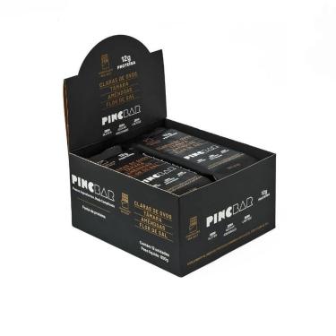 Imagem de Barra de Proteína Natural Chocolate Sea Salt Pincbar 12 un.-Unissex