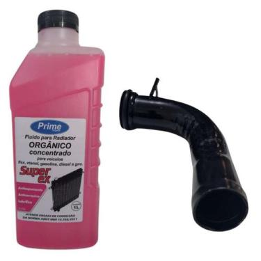 Imagem de Cano Tubo Fluxo Agua e Aditivo Honda Fit 1.4 LX LXL 04 A 08 - MaxxMoto