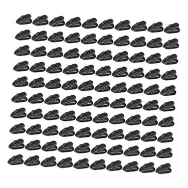 Imagem de BaotyJie 100 peças de clipes para fio de fone de ouvido, suportes para cabo de fone de ouvido, fixação segura, pequenos grampos de substituição para fixação de, Style a