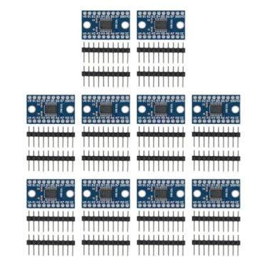 Imagem de 10 peças TXS0108E módulo conversor de nível de 8 canais full duplex de alta velocidade 8-bit bidirecional mudança de tensão 3,3V/5V para Arduino
