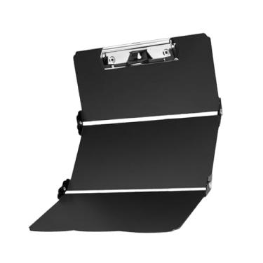 Imagem de RNXRZANK Prancheta Dobrável, Portátil, de Bolso, com 3 Camadas, de Notas para Consulta Rápida para Enfermeiros, Médicos E Estudantes, Preto