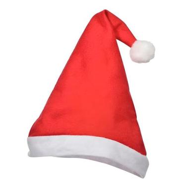 Imagem de Gorro Papai Noel Tradicional Festa Natal Decoração 40x28cm - marca