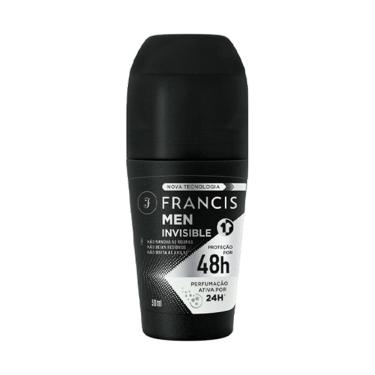 Imagem de Desodorante Francis Men Invisble Roll-On Antitranspirante 48h 50ml