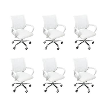 Imagem de Cadeira de Escritório Oficial Begonia Tela Mesh Ergonômica - Oficial W