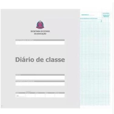 Imagem de Diário de Classe Bimestral Estado SP 8Fls Tamoio