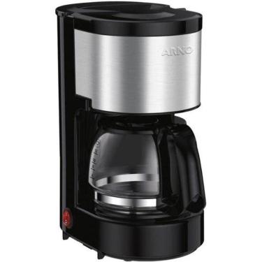 Imagem de Cafeteira Elétrica Arno Perfectta Inox 600ml Jarra Vidro 127