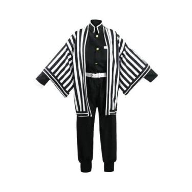 Imagem de Anime Kimetsu No Yaiba Iguro Obanai Kimono Uniforme Anime Pruik Cospla