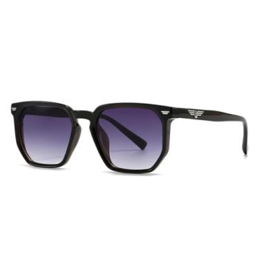 Imagem de JRLLFD Óculos de sol masculinos com unhas de arroz, modelo Street Photography (fotocrômico)