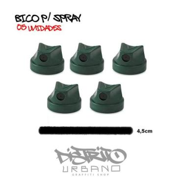 Imagem de Bico Para Tinta Spray Modelo Cap Level 3 MTN 4cm Válvula Atuadora