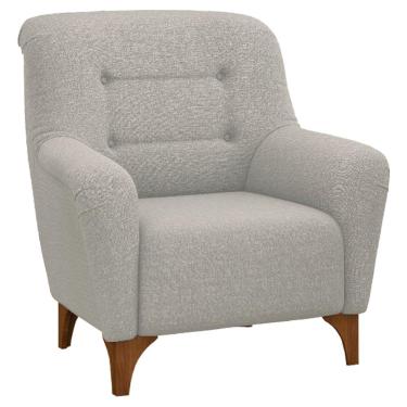 Imagem de Poltrona Decorativa De Descanso Mila Bege Caemmun