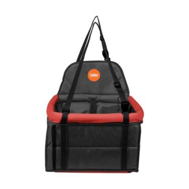 Imagem de Cadeirinha Transpet - TubLine, Preto e Vermelho