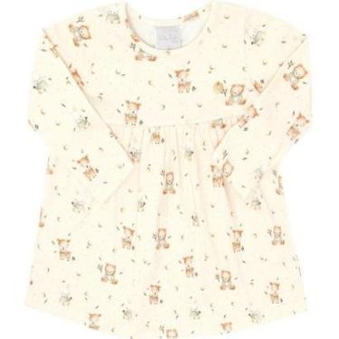 Imagem de Vestido Menina Manga Longa Estampado Pulla Bulla Ref. 50103-Feminino