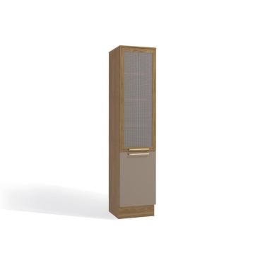 Imagem de Módulo Cozinha Kappesberg Botanic Paneleiro Botanic M626 C- 2 Portas C- 1 Tela 50cm Nogueira-fendi - Kappesberg