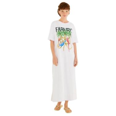 Imagem de Vestido Midi Farm Rio Cordas e Aves-Feminino