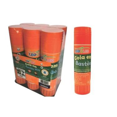 Imagem de Cola Bastão 10 g Leo Leo Caixa com 12 UNIDADES - Leo & Leo