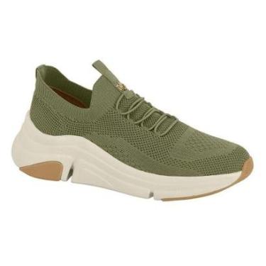 Imagem de Tenis Feminino Modare Solado Confortavel Ortopédico Calce Facil Knit Ref: 7401.105-Femi...