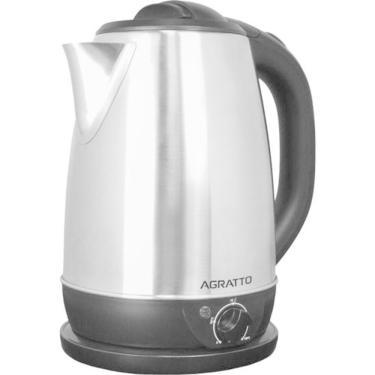 Imagem de Chaleira Elétrica Aroma 1500W 2,2 Litros em Aço Inox Inox com Desligamento Automático 220V
