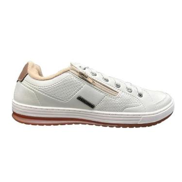 Imagem de Sapatênis casual manchester a572, Branco navajo, 40