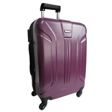 Imagem de Mala de viagem 23kg média 360 cadeado ABS Grotaferrata, Bordô