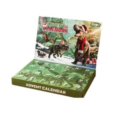 Imagem de Calendário Do Advento Dinossauro 2026: Kit De Brinquedos Surpresa De N