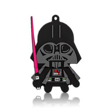 Imagem de Pen Drive Star Wars Darth Vader 8GB USB Leitura 10MB/s e Gravação 3MB/s Multilaser - PD035 PD035