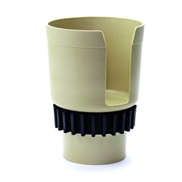 Imagem de Adaptador de suporte de copo Gadjit Keeper 2.0 com base ajustável para canecas Hydro Fask 18 21 24 oz, Yeti Tumbler 20 e 30 oz, canecas de café e viagem 28 oz, serve até 3,25 polegadas de diâmetro (tan)