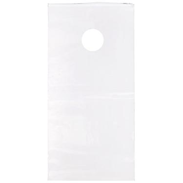 Imagem de Uline Sacolas transparentes de maçaneta de 15,24 x 30,48 cm, pacote com 100 sacolas de literatura (S-2176)