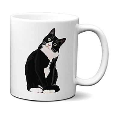 Imagem de Caneca Eu Amo Gatos I love Cat Pet Xícara Presente Criativo