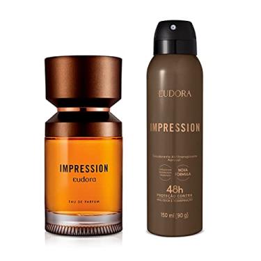 Imagem de Eudora Kit Impression: Eau De Parfum 100ml + Desodorante Antitranspirante 150ml