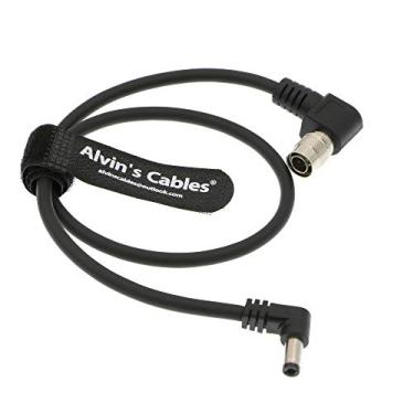Imagem de Alvin's Cables 4 pinos Hirose macho para DC Jack para dispositivos de som 633/644/688 Zoom F8 Blackmagic Cinema Câmera 4K, Straight Cable 2