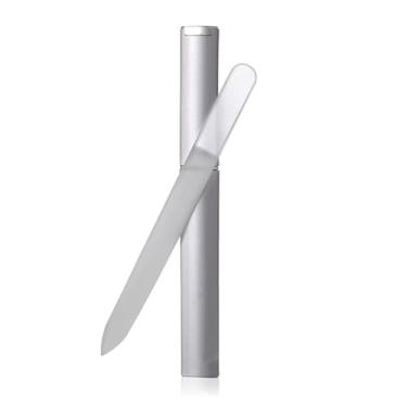 Imagem de SZITW Arquivo de unhas gradiente de 14cm Arquivo de polimento de unhas Arquivo colorido para mani e pedi