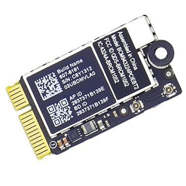 Imagem de Willhom BCM943224PCIEBT2 WiFi Bluetooth Airport placa de rede sem fio substituição para MacBook Air 11 polegadas A1370 33.0 cm A1369 (meados de 2011) 27.9 cm A1465 33.0 cm A1466 (meados de 2012)