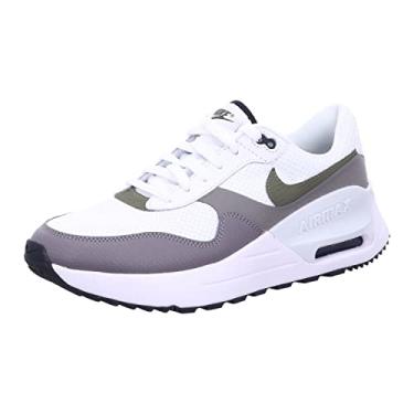 Imagem de Nike AIR MAX SYSTM DV7587 100 Branco/Olive-Preto (Sistema de Tamanho de Calçado, Adulto, Masculino, Numérico, Médio, 7,5), Branco, 38