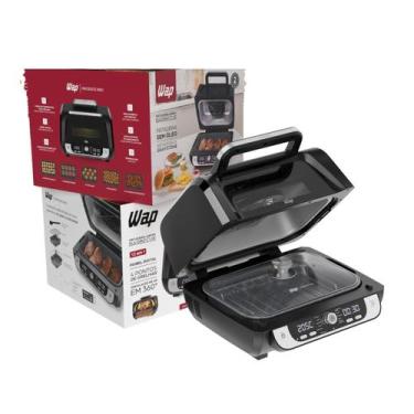 Imagem de Wap airfry barbecue digital prosdocimo, Preto e Cinza, 220V