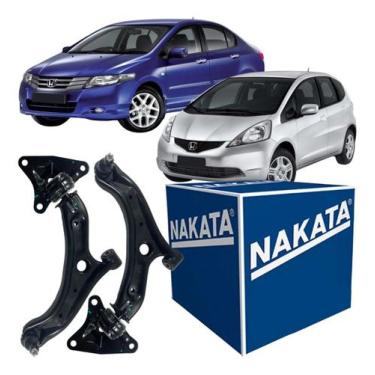 Imagem de Bandeja Suspensão Dianteira Esquerda City Fit 2009 A 2014 - NAKATA