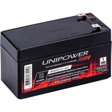 Imagem de Bateria Selada 12V 1,3Ah UP1213 Unipower F002