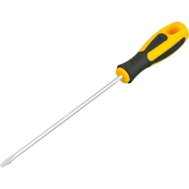 Imagem de Chave fenda 1/8x5" vanád. cabo anatômico emborrachadoPlus - Vonder Plu
