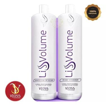 Imagem de Kit Progressiva De Cabelo Vloss Liss Balsamo Orgânica Volume